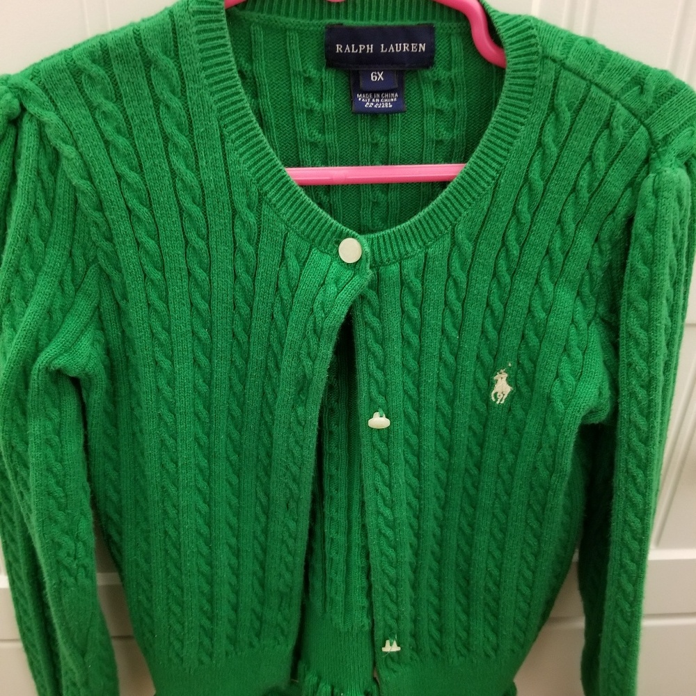 Lil girls Ralph Lauren sweater